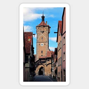Klingentor - Rothenburg od Tauber, Germany Sticker